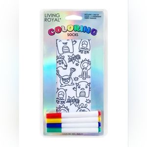 NIP Monster Bash Coloring Socks